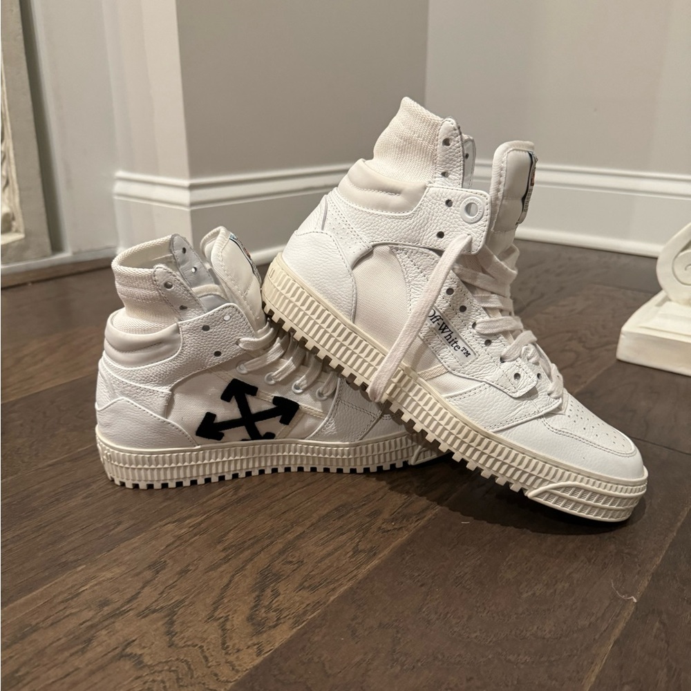Off White Women White Sneakers 40
